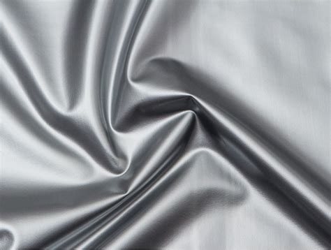 metallic vinyl fabric silver shiny pvc|Stretch PVC Fabric: Silver .